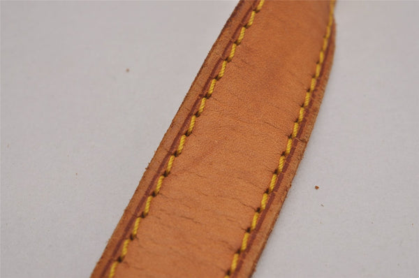 Authentic Louis Vuitton Leather Shoulder Strap Beige 40.9-48" LV 3368J