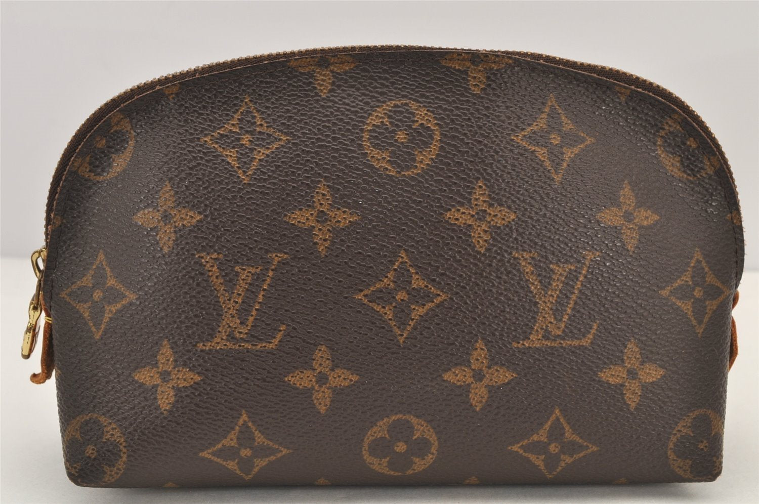 Authentic Louis Vuitton Monogram Pochette Cosmetic Pouch M47515 LV 3370K