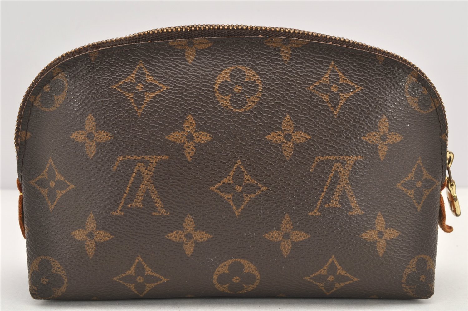 Authentic Louis Vuitton Monogram Pochette Cosmetic Pouch M47515 LV 3370K