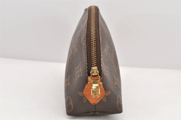 Authentic Louis Vuitton Monogram Pochette Cosmetic Pouch M47515 LV 3370K