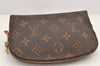 Authentic Louis Vuitton Monogram Pochette Cosmetic Pouch M47515 LV 3370K