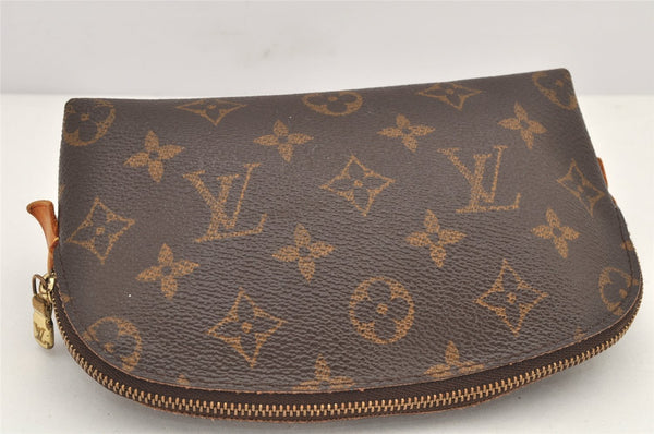 Authentic Louis Vuitton Monogram Pochette Cosmetic Pouch M47515 LV 3370K