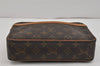 Authentic Louis Vuitton Monogram Compiegne 23 Clutch Hand Bag M51847 LV 3371K
