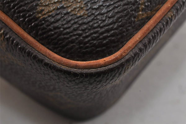 Authentic Louis Vuitton Monogram Compiegne 23 Clutch Hand Bag M51847 LV 3371K