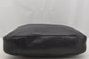 Authentic GUCCI Vintage Bamboo Shoulder Hand Bag Leather Black Junk 3372J
