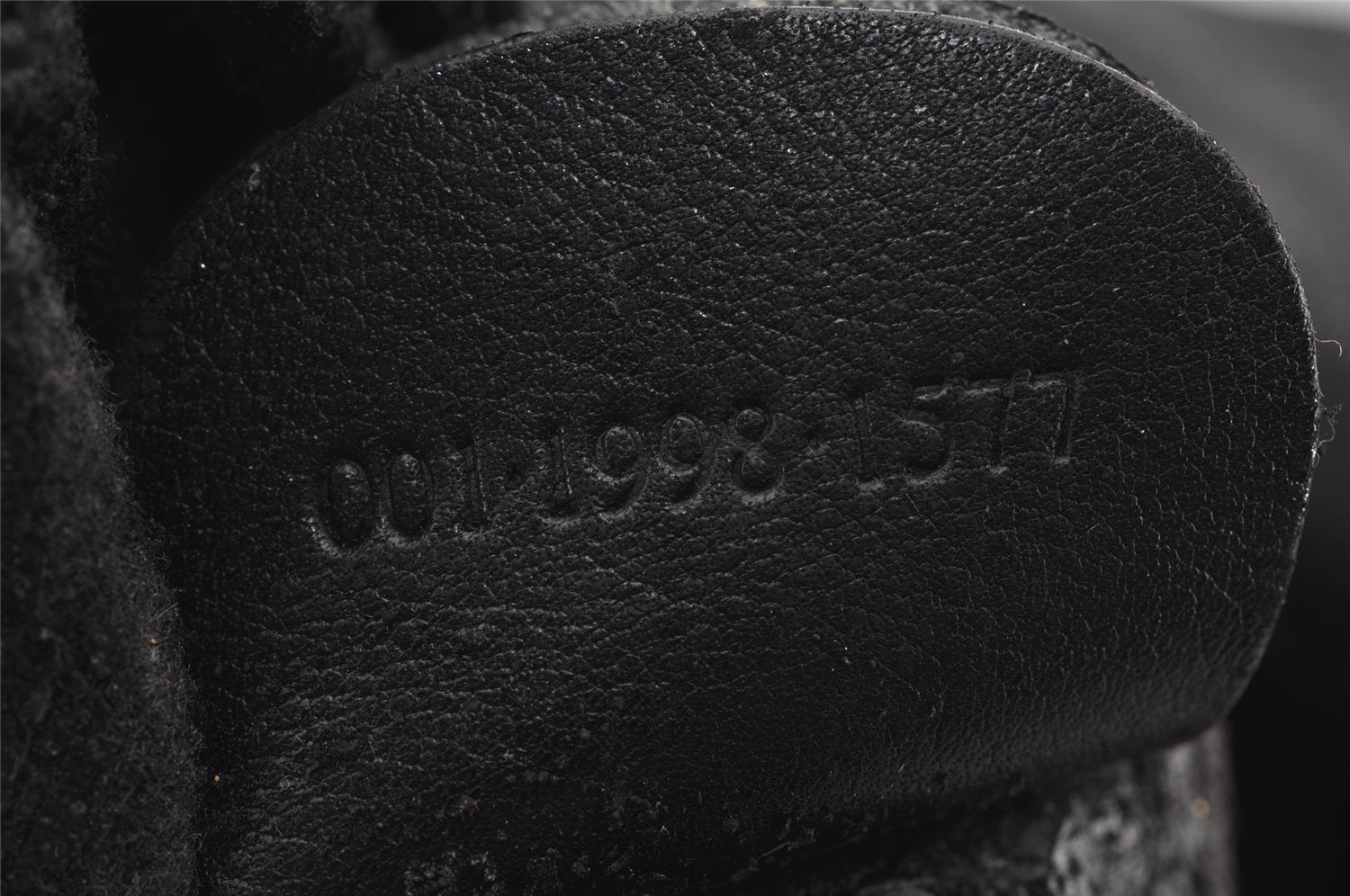 Authentic GUCCI Vintage Bamboo Shoulder Hand Bag Leather Black Junk 3372J