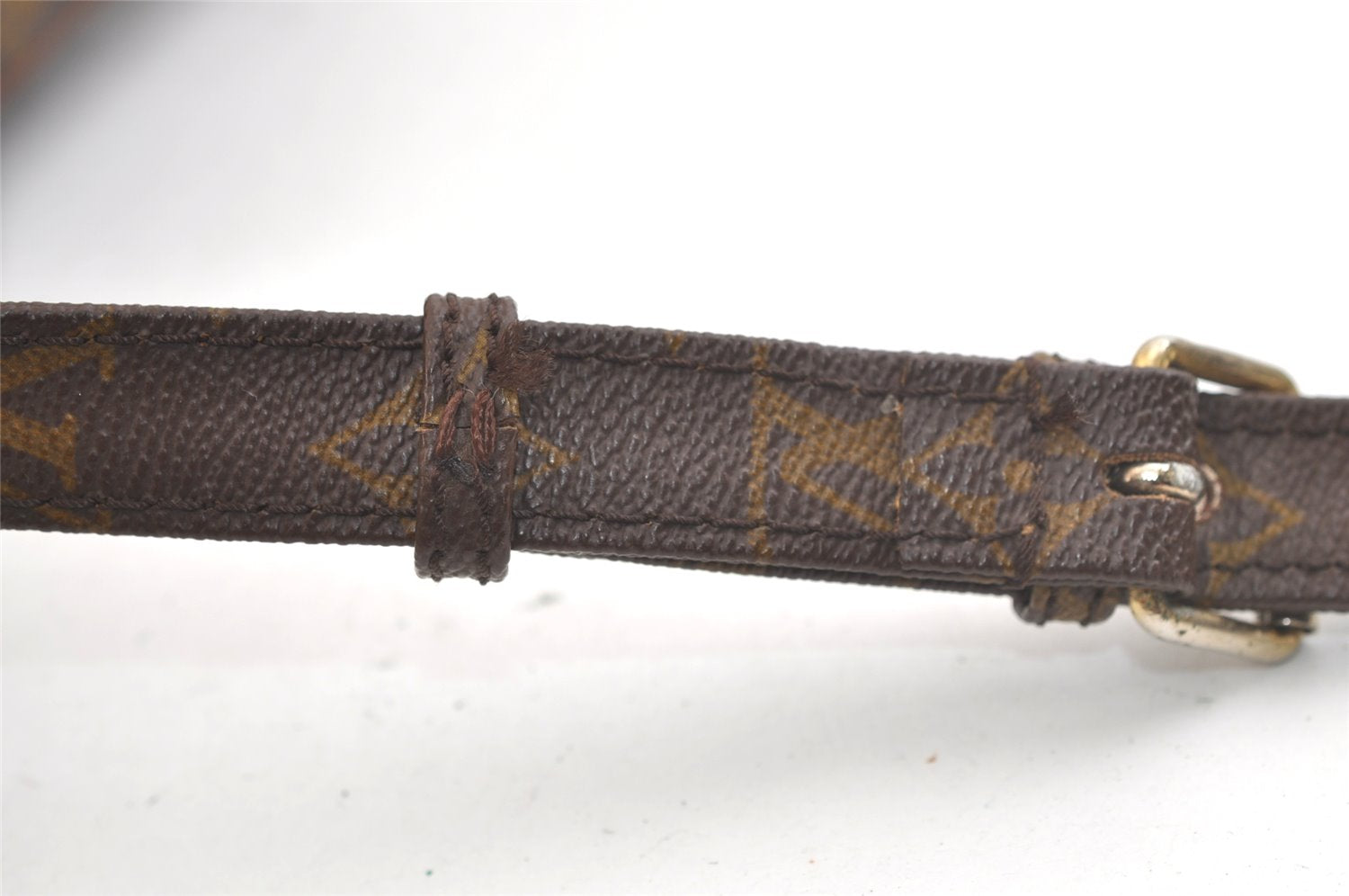 Auth Louis Vuitton Monogram Petit Marceau Shoulder Cross Bag Old Model LV 3373K