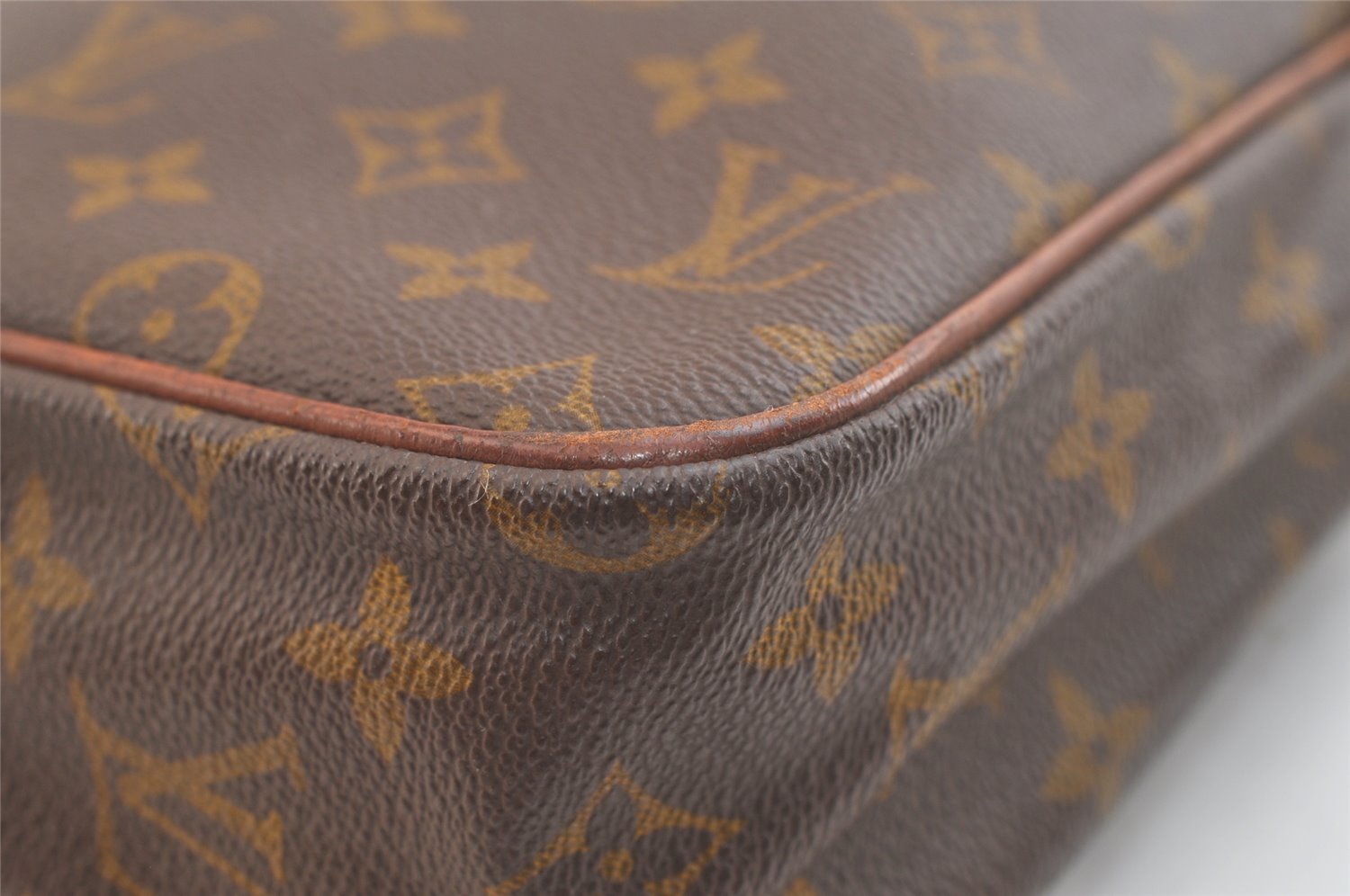 Auth Louis Vuitton Monogram Petit Marceau Shoulder Cross Bag Old Model LV 3373K