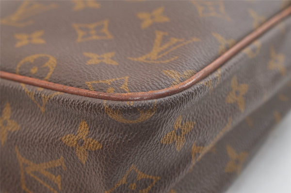 Auth Louis Vuitton Monogram Petit Marceau Shoulder Cross Bag Old Model LV 3373K