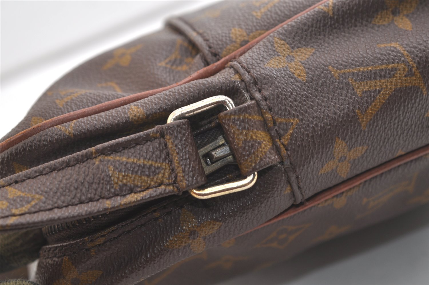 Auth Louis Vuitton Monogram Petit Marceau Shoulder Cross Bag Old Model LV 3373K