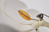 Authentic CHANEL Vintage Camellia Corsage Brooch Nylon White Box 3375I