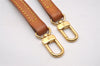 Authentic Louis Vuitton Leather Shoulder Strap Beige 45.1" LV 3375J