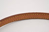 Authentic Louis Vuitton Leather Shoulder Strap Beige 45.1" LV 3375J