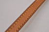 Authentic Louis Vuitton Leather Shoulder Strap Beige 45.1" LV 3375J