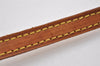 Authentic Louis Vuitton Leather Shoulder Strap Beige 45.1" LV 3375J