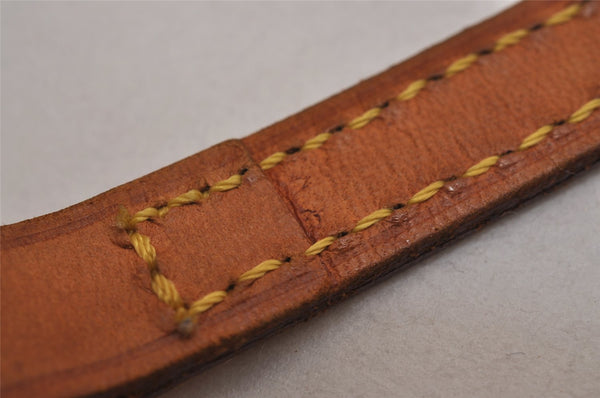 Authentic Louis Vuitton Leather Shoulder Strap Beige 45.1" LV 3375J