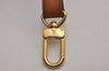 Authentic Louis Vuitton Leather Shoulder Strap Beige 45.1" LV 3375J