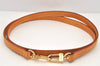 Authentic Louis Vuitton Leather Shoulder Strap Beige 47.2" LV 3375K