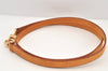 Authentic Louis Vuitton Leather Shoulder Strap Beige 47.2" LV 3375K