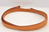 Authentic Louis Vuitton Leather Shoulder Strap Beige 47.2" LV 3375K