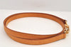 Authentic Louis Vuitton Leather Shoulder Strap Beige 47.2" LV 3375K