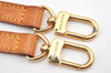 Authentic Louis Vuitton Leather Shoulder Strap Beige 47.2" LV 3375K