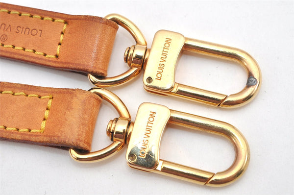 Authentic Louis Vuitton Leather Shoulder Strap Beige 47.2" LV 3375K