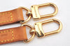Authentic Louis Vuitton Leather Shoulder Strap Beige 47.2" LV 3375K