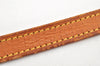 Authentic Louis Vuitton Leather Shoulder Strap Beige 47.2" LV 3375K