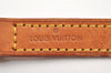 Authentic Louis Vuitton Leather Shoulder Strap Beige 47.2" LV 3375K