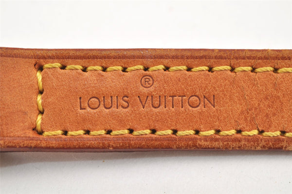 Authentic Louis Vuitton Leather Shoulder Strap Beige 47.2" LV 3375K