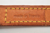 Authentic Louis Vuitton Leather Shoulder Strap Beige 47.2" LV 3375K