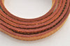 Authentic Louis Vuitton Leather Shoulder Strap Beige 47.2" LV 3375K