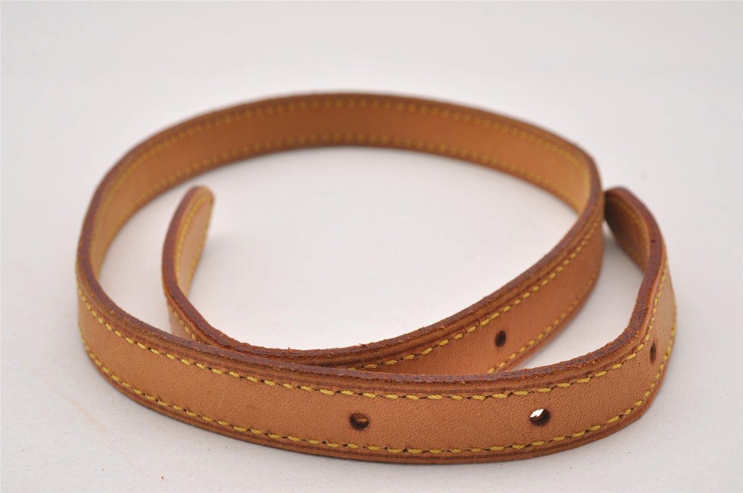Authentic Louis Vuitton Leather Shoulder Strap For Bucket PM 27.6