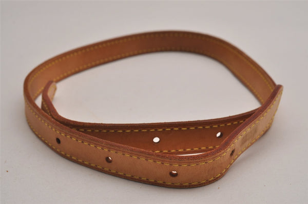 Authentic Louis Vuitton Leather Shoulder Strap For Bucket PM 27.6" Beige 3376J