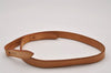 Authentic Louis Vuitton Leather Shoulder Strap For Bucket PM 27.6" Beige 3376J