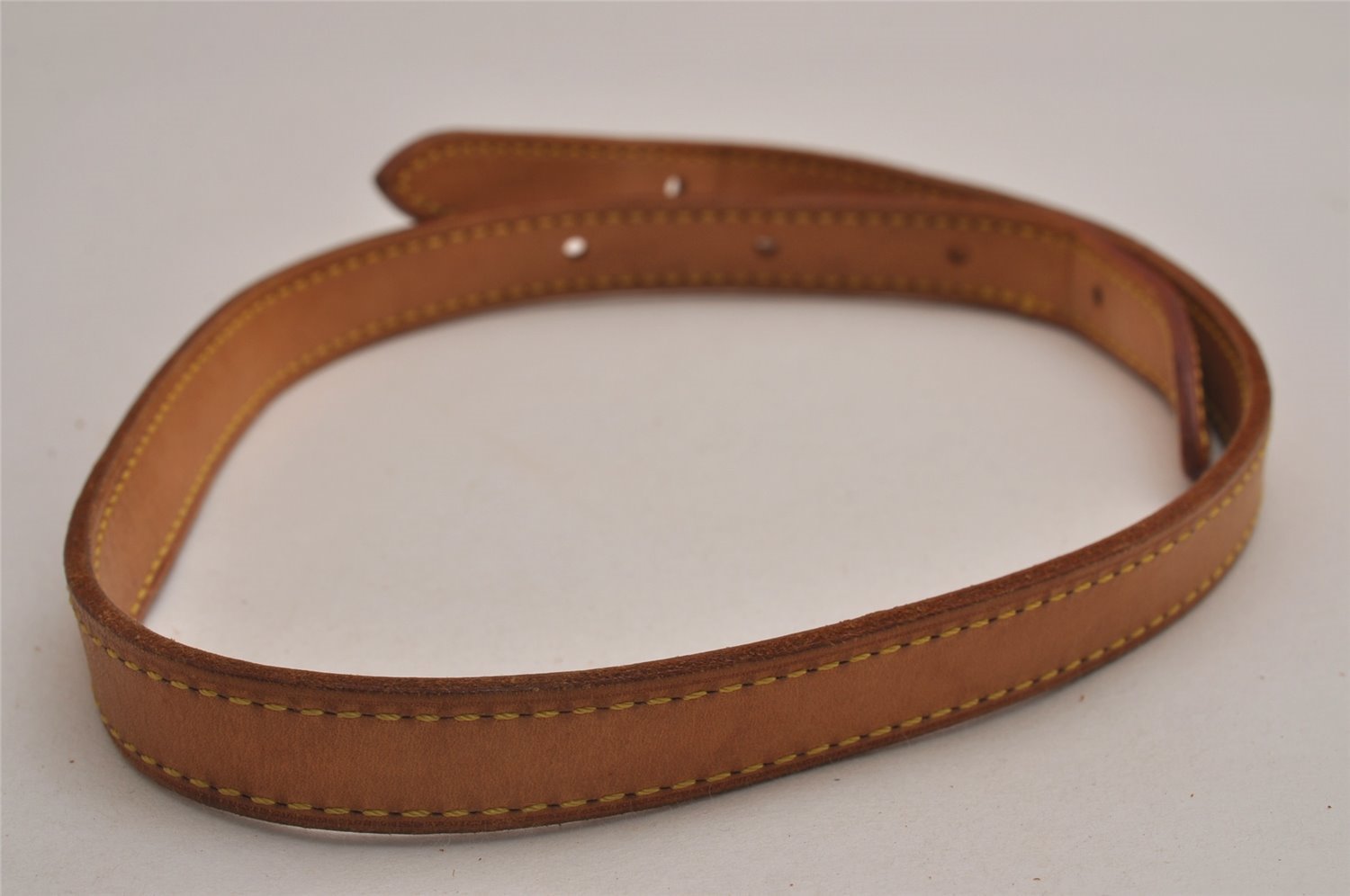 Authentic Louis Vuitton Leather Shoulder Strap For Bucket PM 27.6