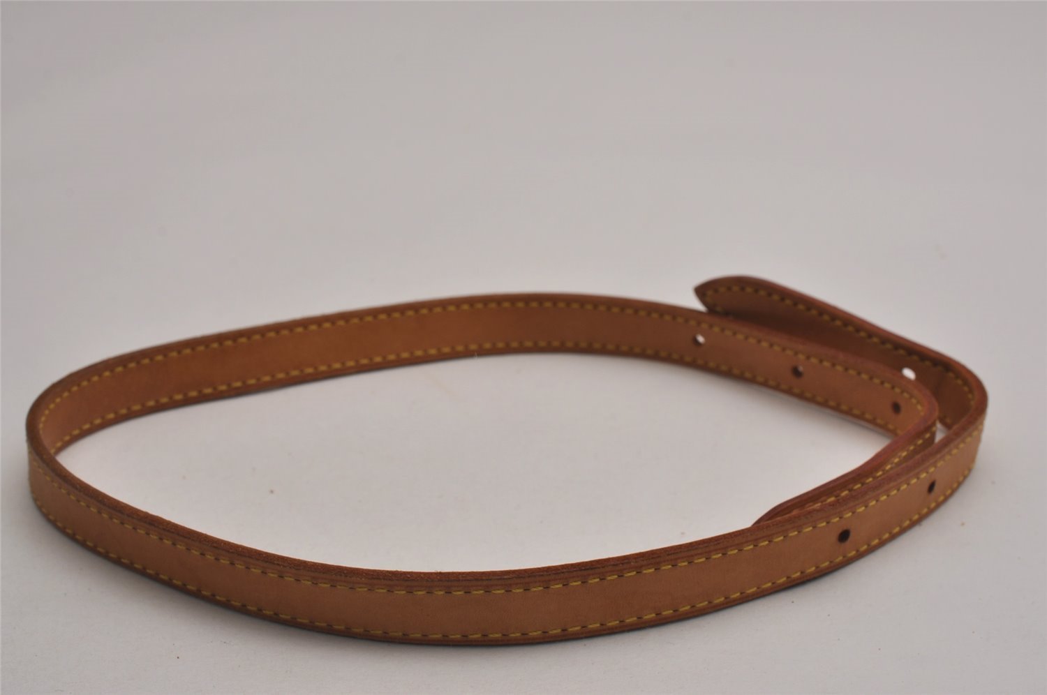 Authentic Louis Vuitton Leather Shoulder Strap For Bucket PM 27.6