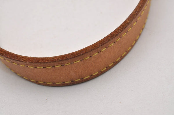 Authentic Louis Vuitton Leather Shoulder Strap For Bucket PM 27.6" Beige 3376J