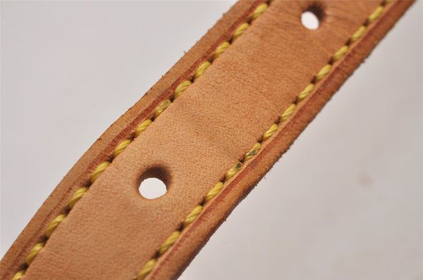 Authentic Louis Vuitton Leather Shoulder Strap For Bucket PM 27.6" Beige 3376J