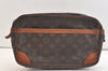 Authentic Louis Vuitton Monogram Compiegne 28 Clutch Hand Bag M51845 Junk 3376K