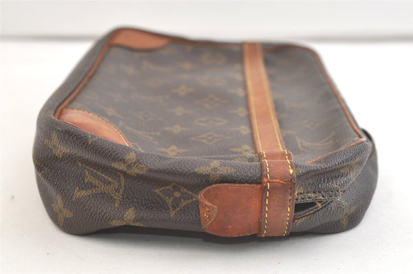 Authentic Louis Vuitton Monogram Compiegne 28 Clutch Hand Bag M51845 Junk 3376K