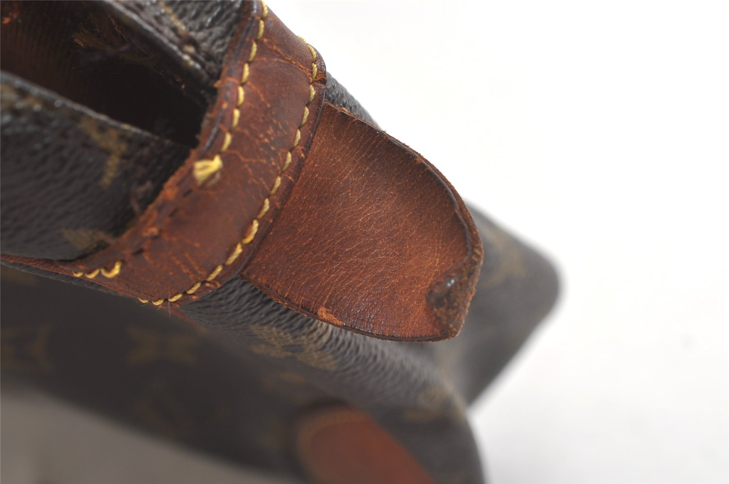 Authentic Louis Vuitton Monogram Compiegne 28 Clutch Hand Bag M51845 Junk 3376K