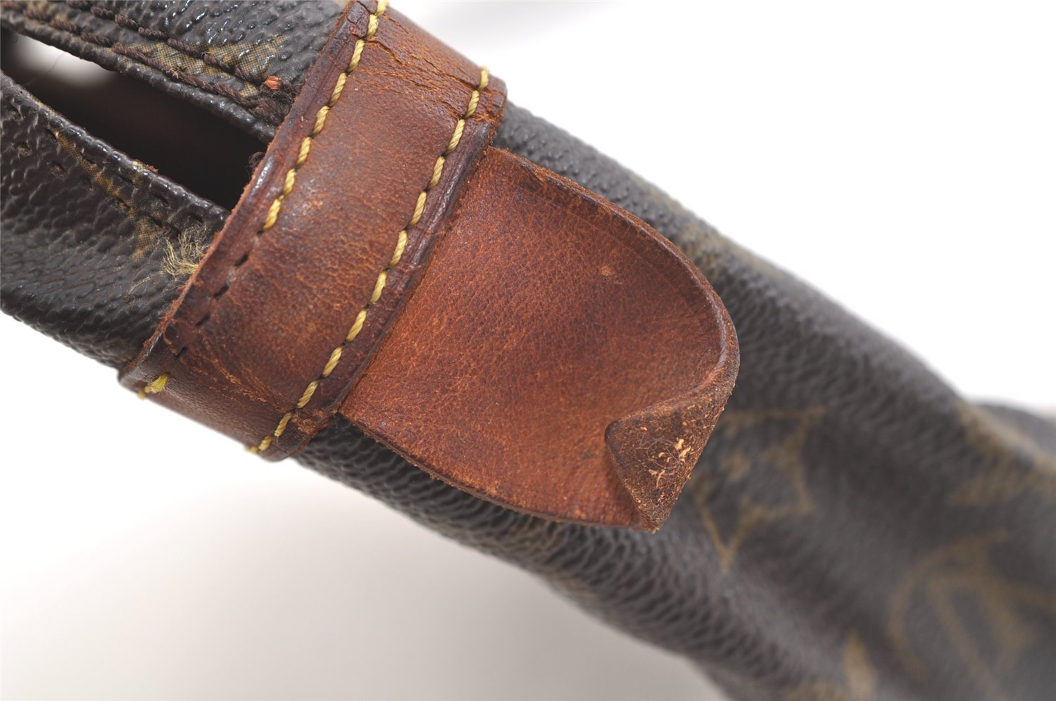 Authentic Louis Vuitton Monogram Compiegne 28 Clutch Hand Bag M51845 Junk 3376K