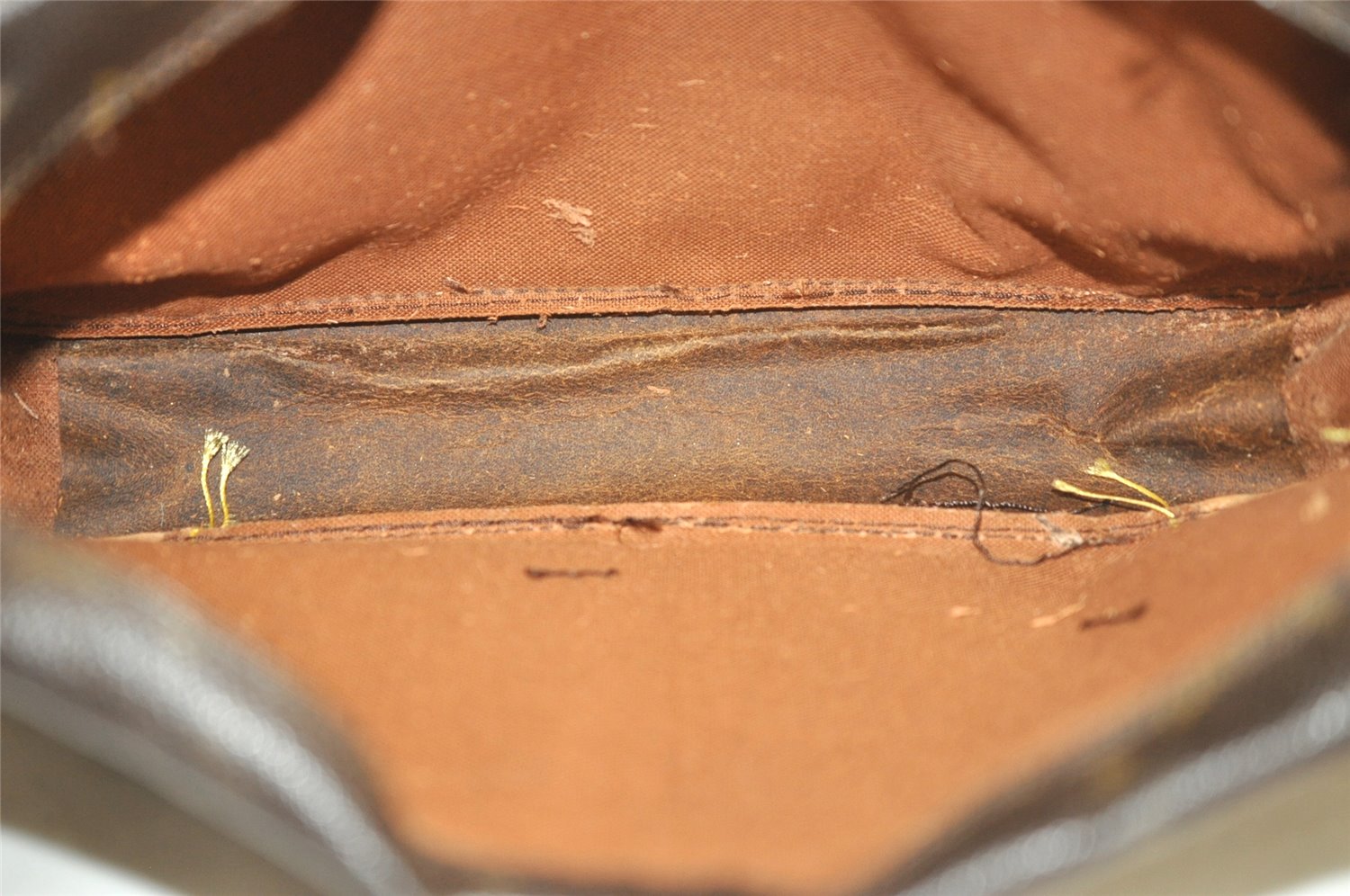 Authentic Louis Vuitton Monogram Compiegne 28 Clutch Hand Bag M51845 Junk 3376K