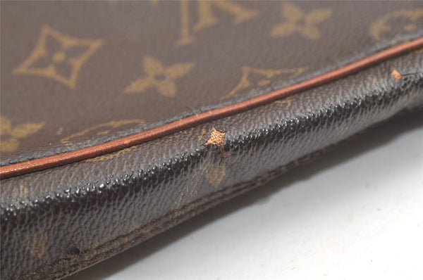 Authentic Louis Vuitton Monogram Compiegne 28 Clutch Hand Bag M51845 Junk 3376K