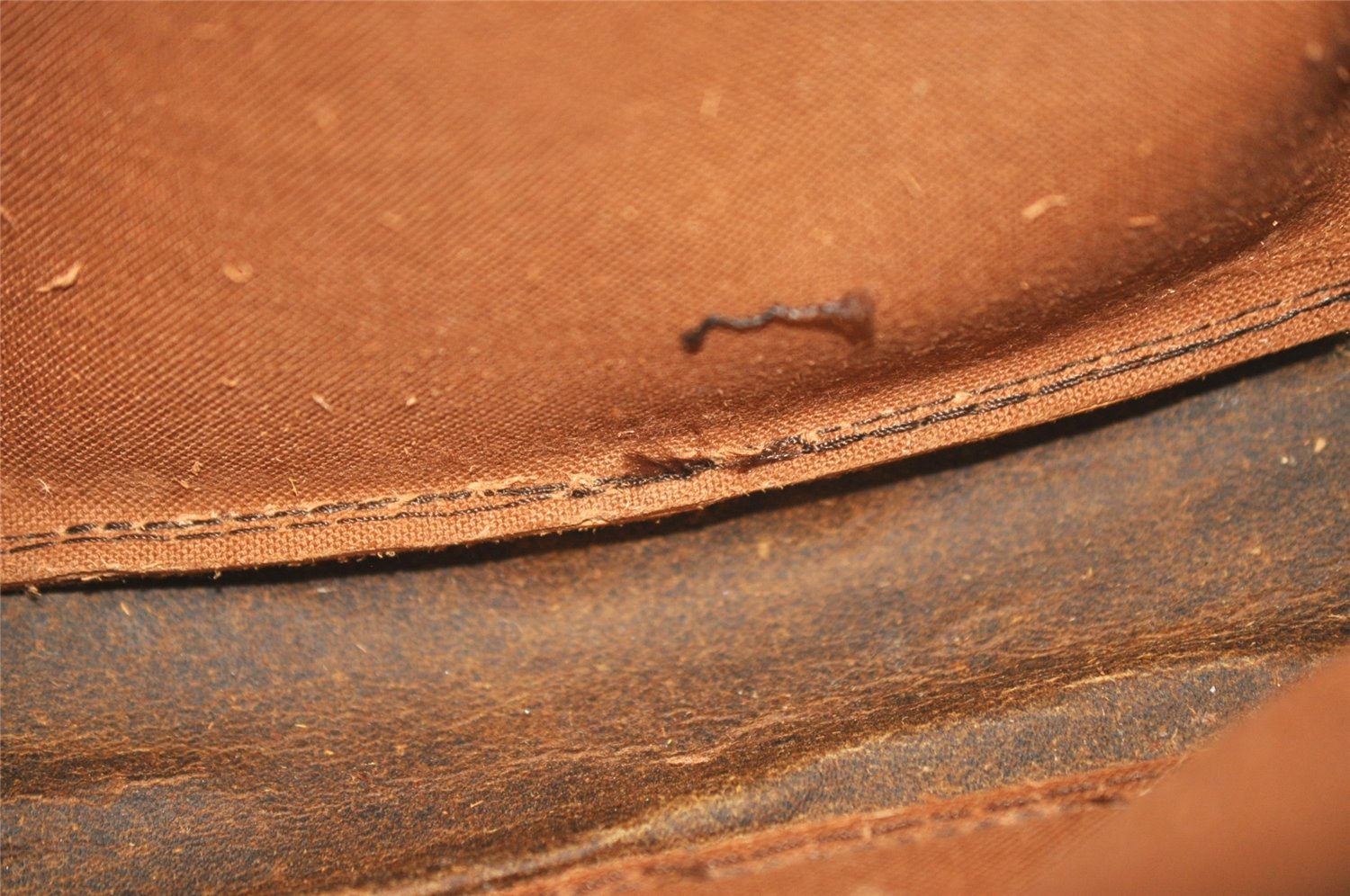 Authentic Louis Vuitton Monogram Compiegne 28 Clutch Hand Bag M51845 Junk 3376K