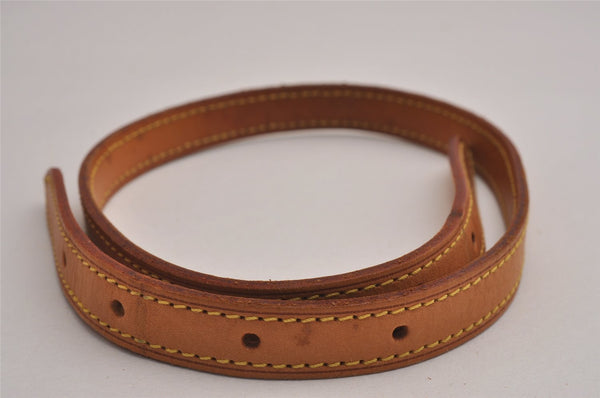 Authentic Louis Vuitton Leather Shoulder Strap For Bucket PM 27.6" Beige 3377J