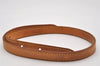 Authentic Louis Vuitton Leather Shoulder Strap For Bucket PM 27.6" Beige 3377J