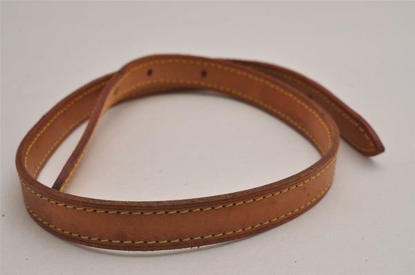 Authentic Louis Vuitton Leather Shoulder Strap For Bucket PM 27.6" Beige 3377J